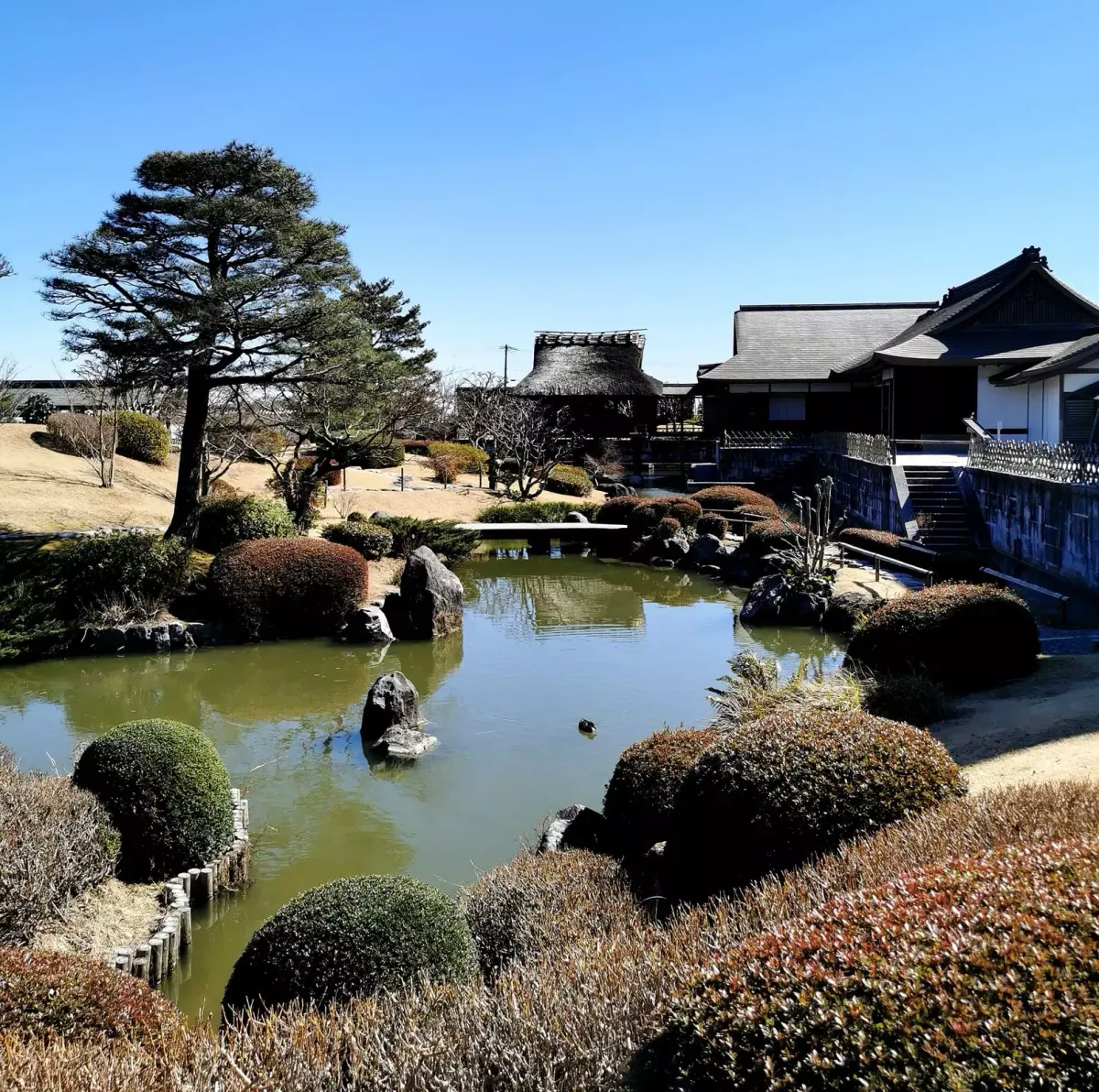 Le jardin japonais et la maison de thé Shoumokurou