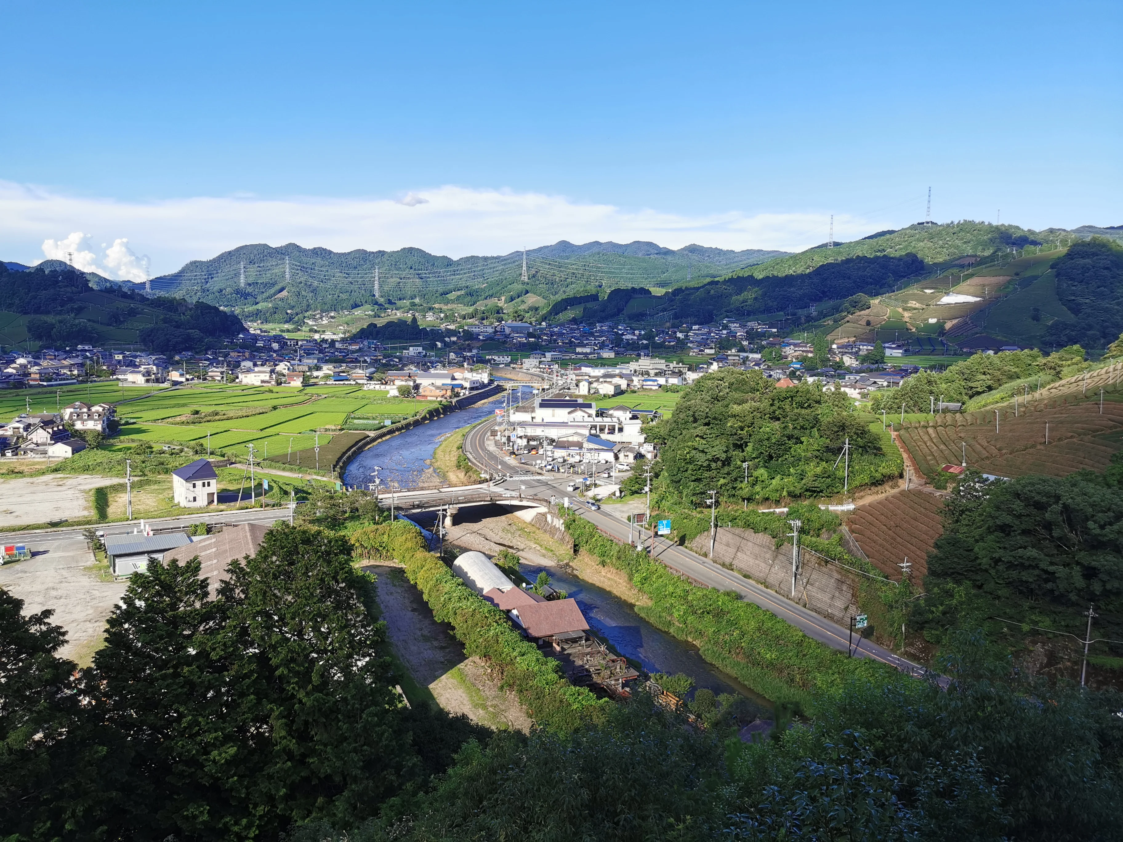 Le paysage buccolique de Wazuka est vraiment enchanteur