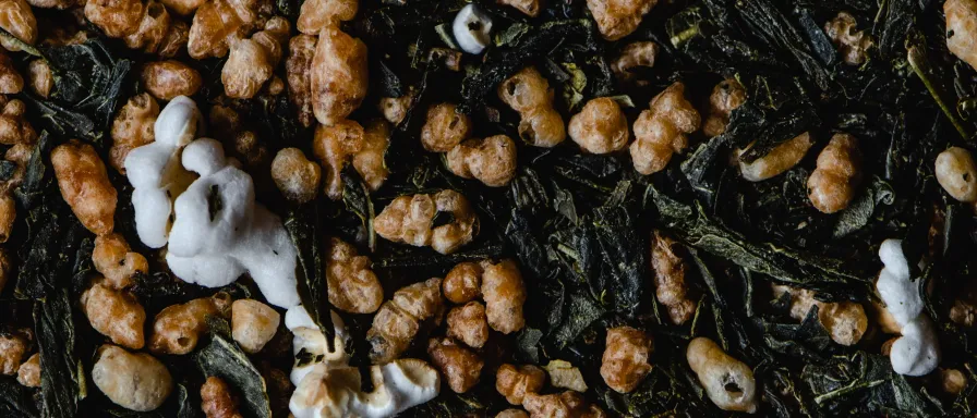 Genmaicha, le thé vert pop corn