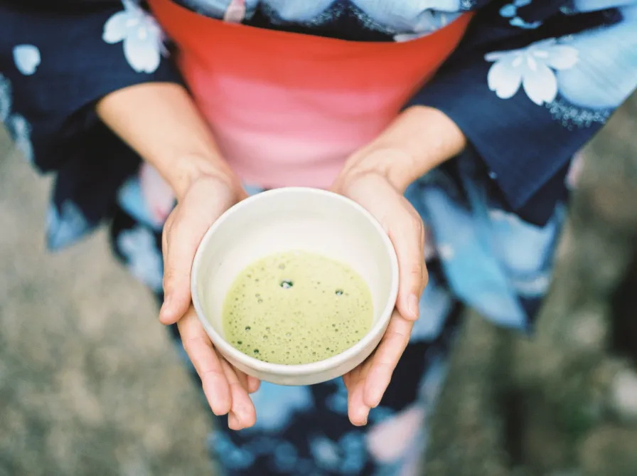 Matcha préparé traditionnellement