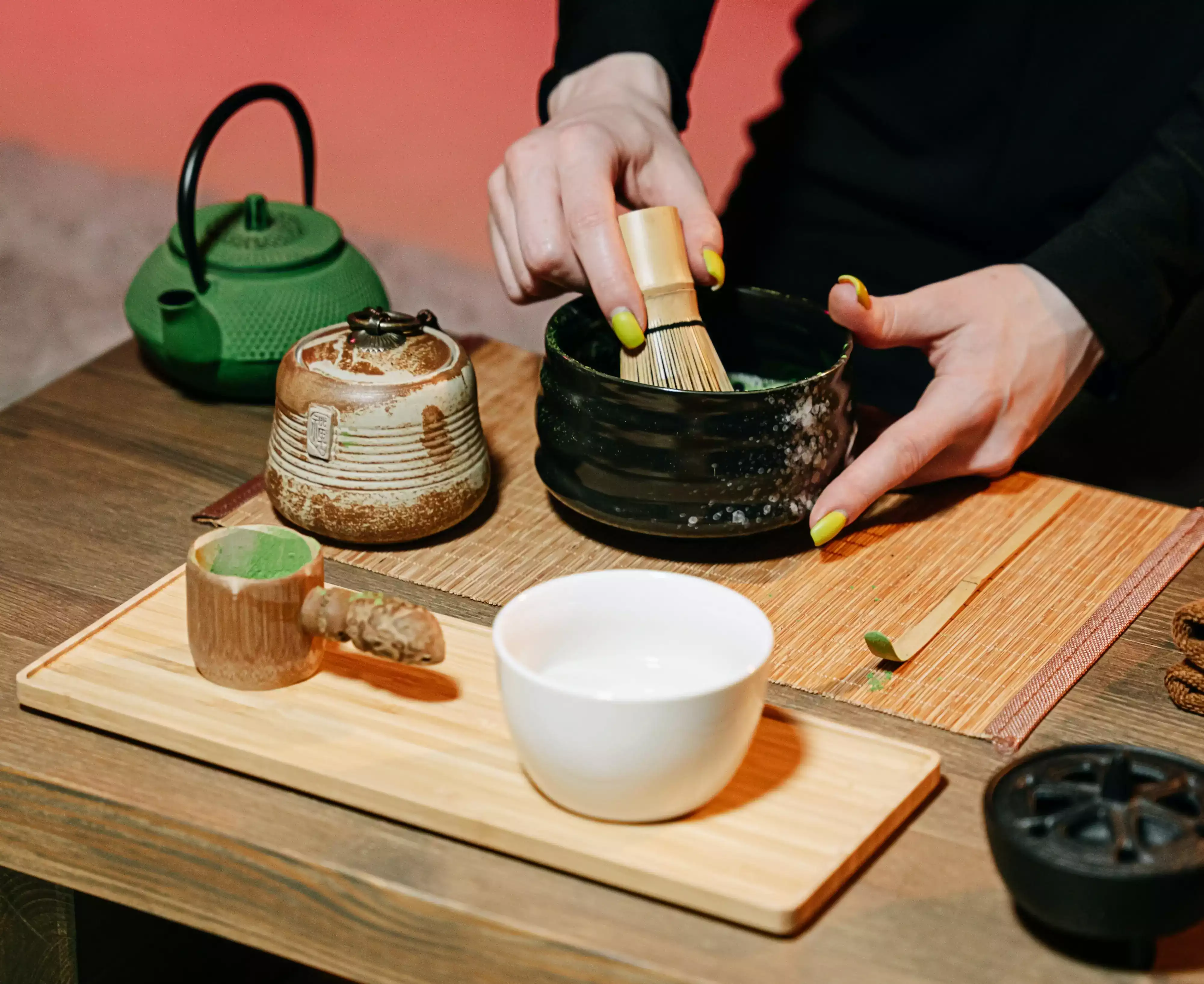 set de fouet à thé matcha et cuillère en bambou - Kumiko Matcha